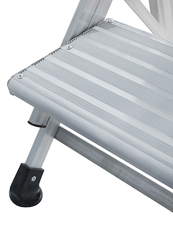 KRAUSE Stabilo schodki składane z ryflowanymi stopniami 1x2